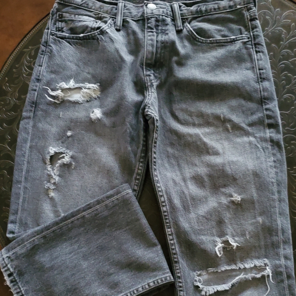 Mens jeans ash black